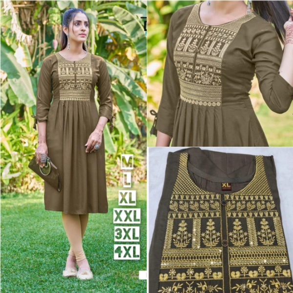 FANCY SLIEVES KURTI